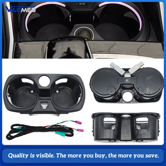 For BMW 2/3/4 Series G20-G82 & M2-M4 Cup Holder LED Lights - Ambient Interior Decor with Premium Illumination
