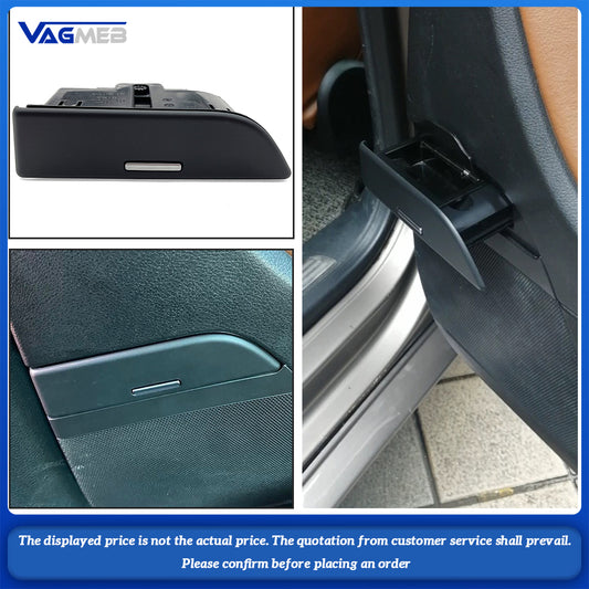 Saborway Rear Right Black Door Ashtray With Liner For Passat B6 CC 3C4 857 30235D 857 306 9B9