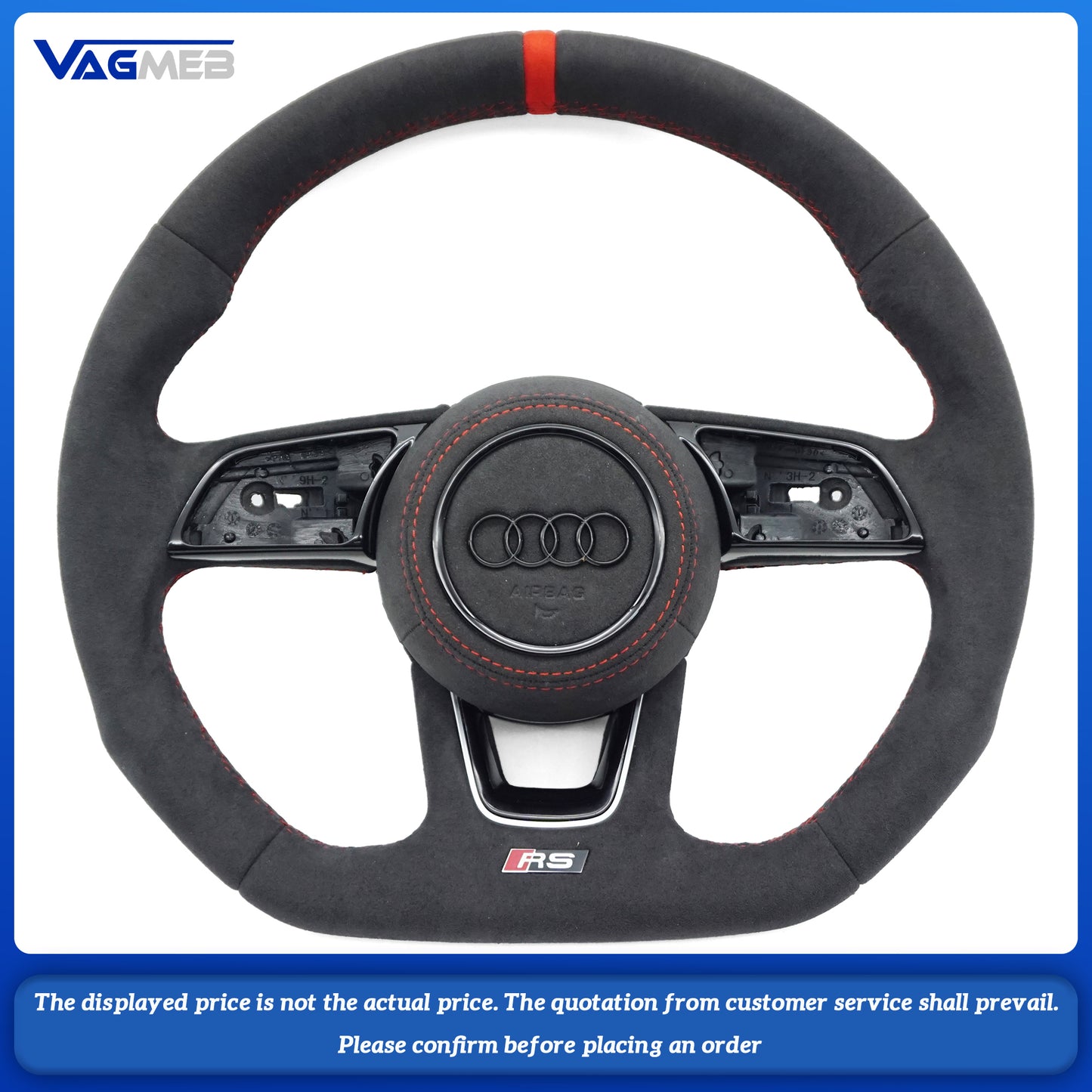 For Audi RS LOGO A3L Steering Wheel
