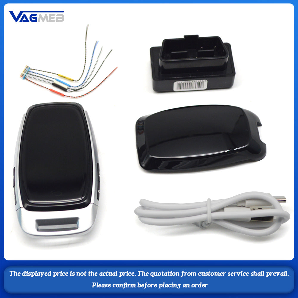 Smart Key LCD Screen Display Key For Audi