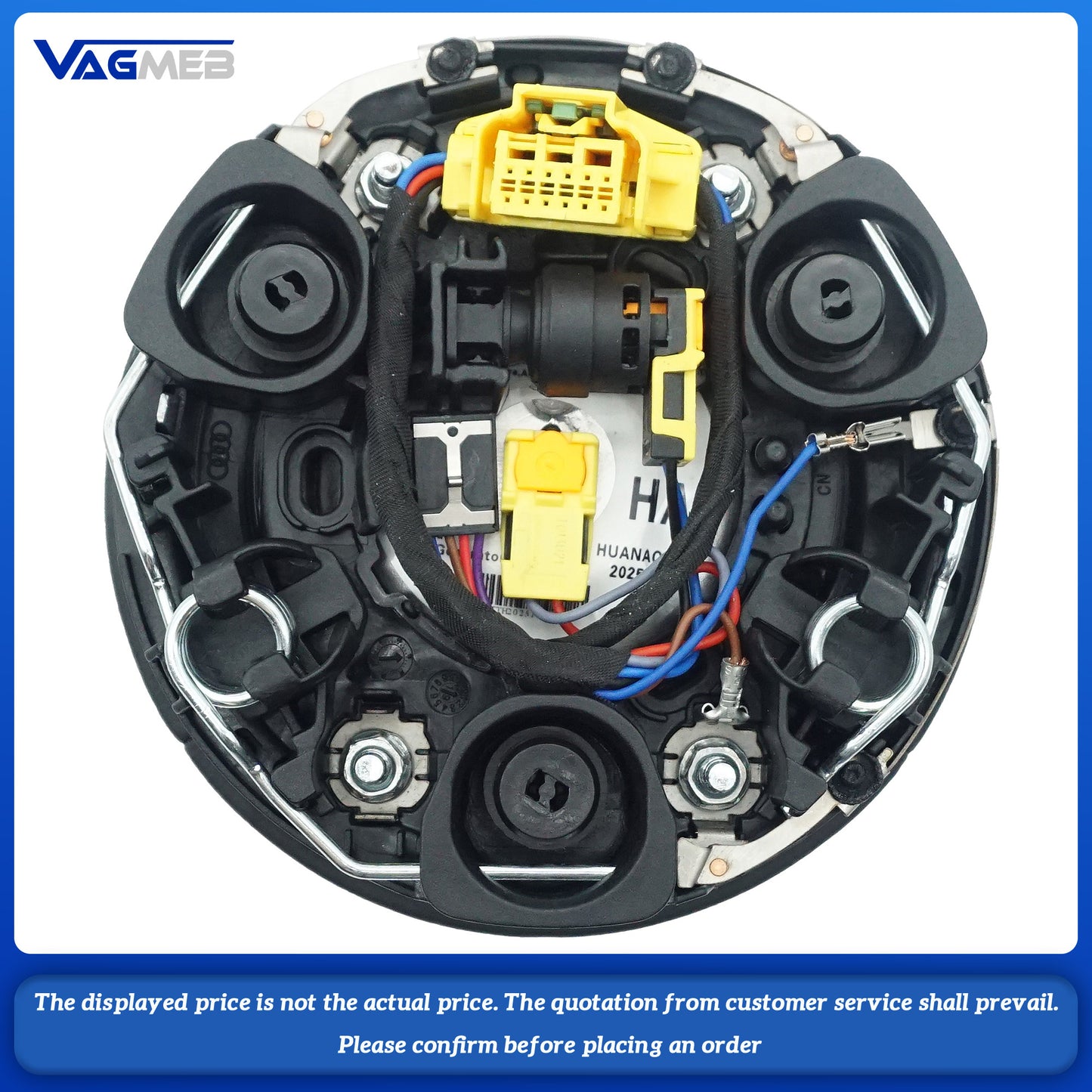 For Audi S logo A4B9 steering wheel