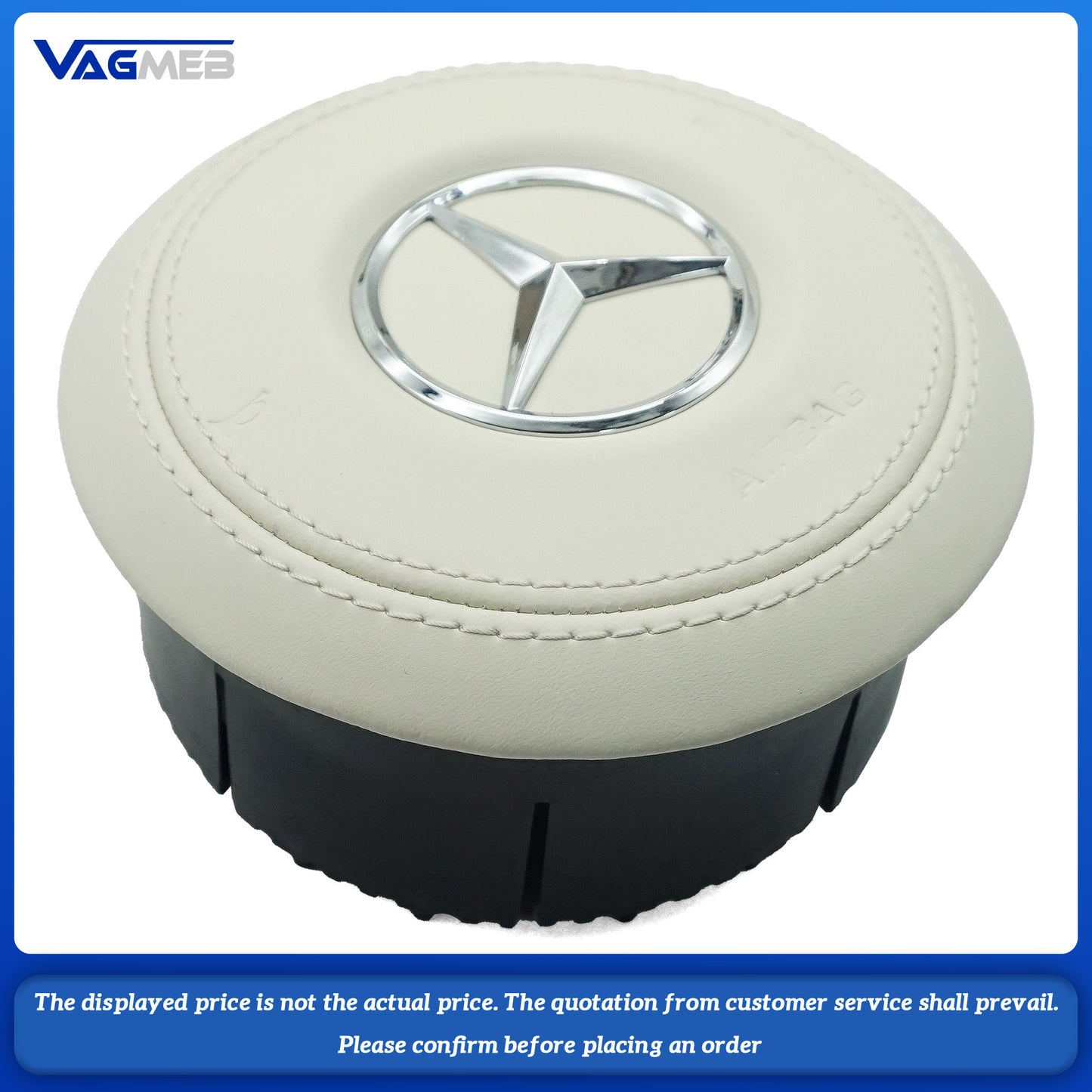 Leather Steering Wheel For Mercedes Benz S400