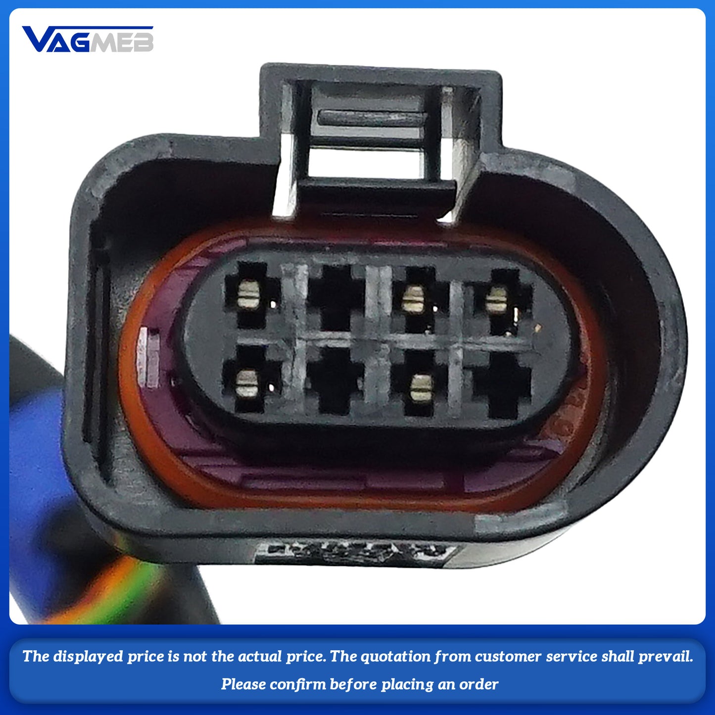 For VW Tiguan L Lane Change Assist Wiring Harness (Mirror Case Version)