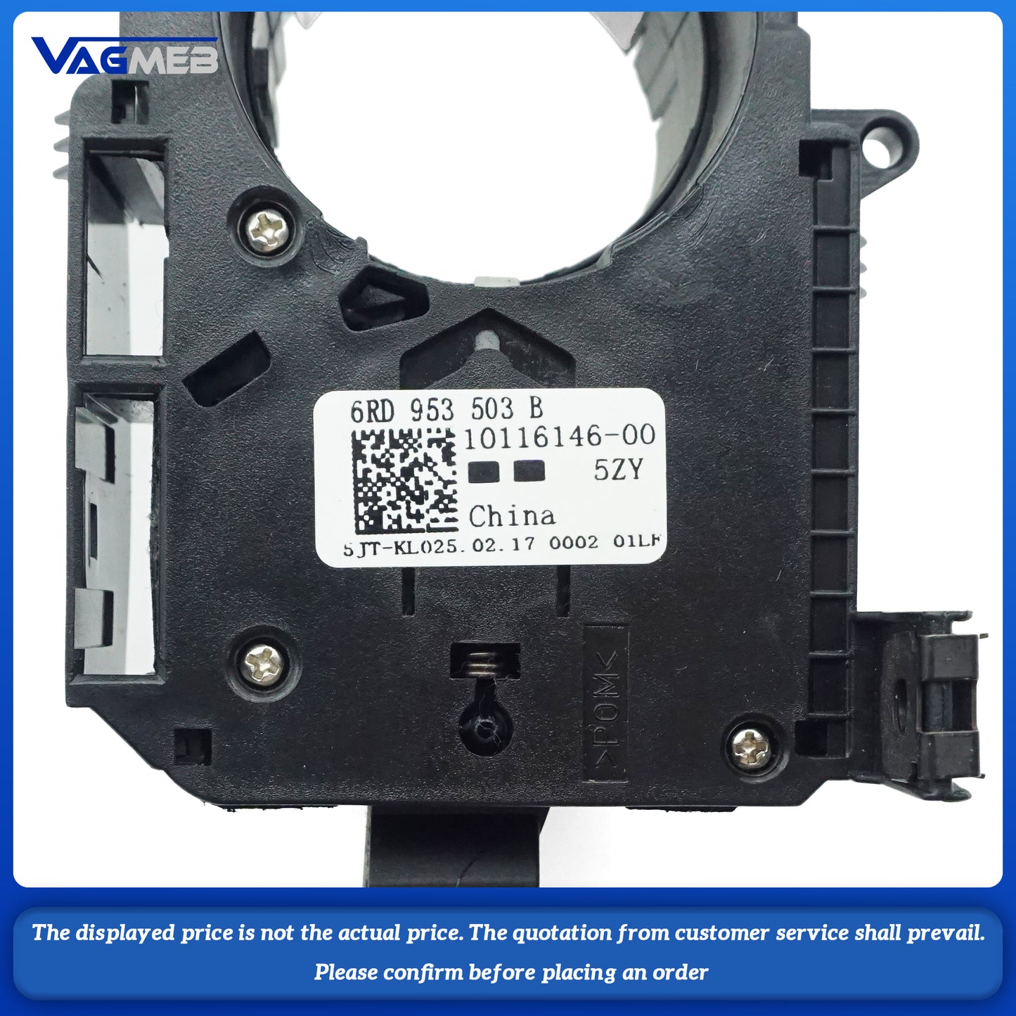 Turn signal switch, wiper switch, high and low beam combination switch, suitable For Skoda Fabia 6RD 953 503B