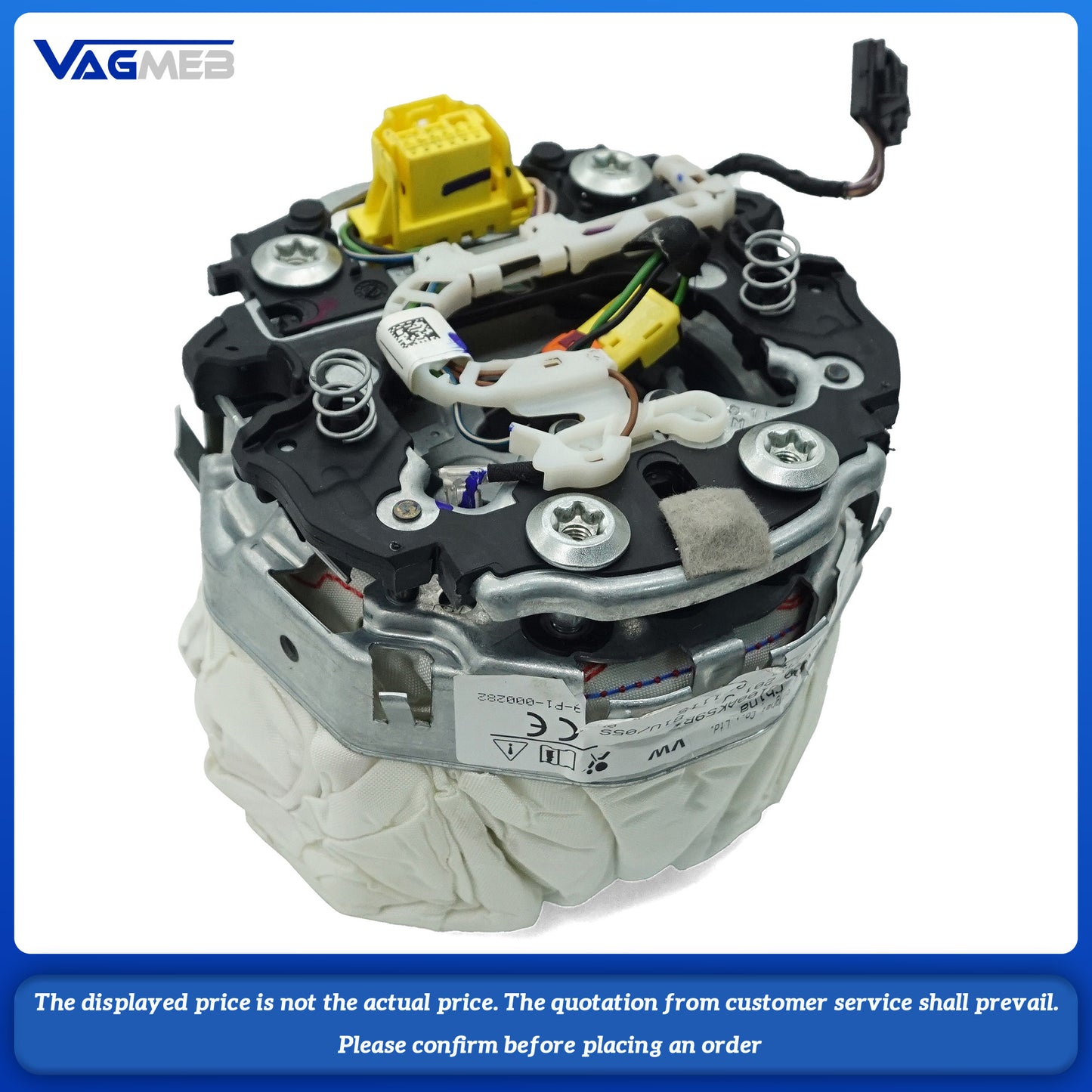 Steering wheel airbag cover multifunction steering wheel For VW Golf MK7