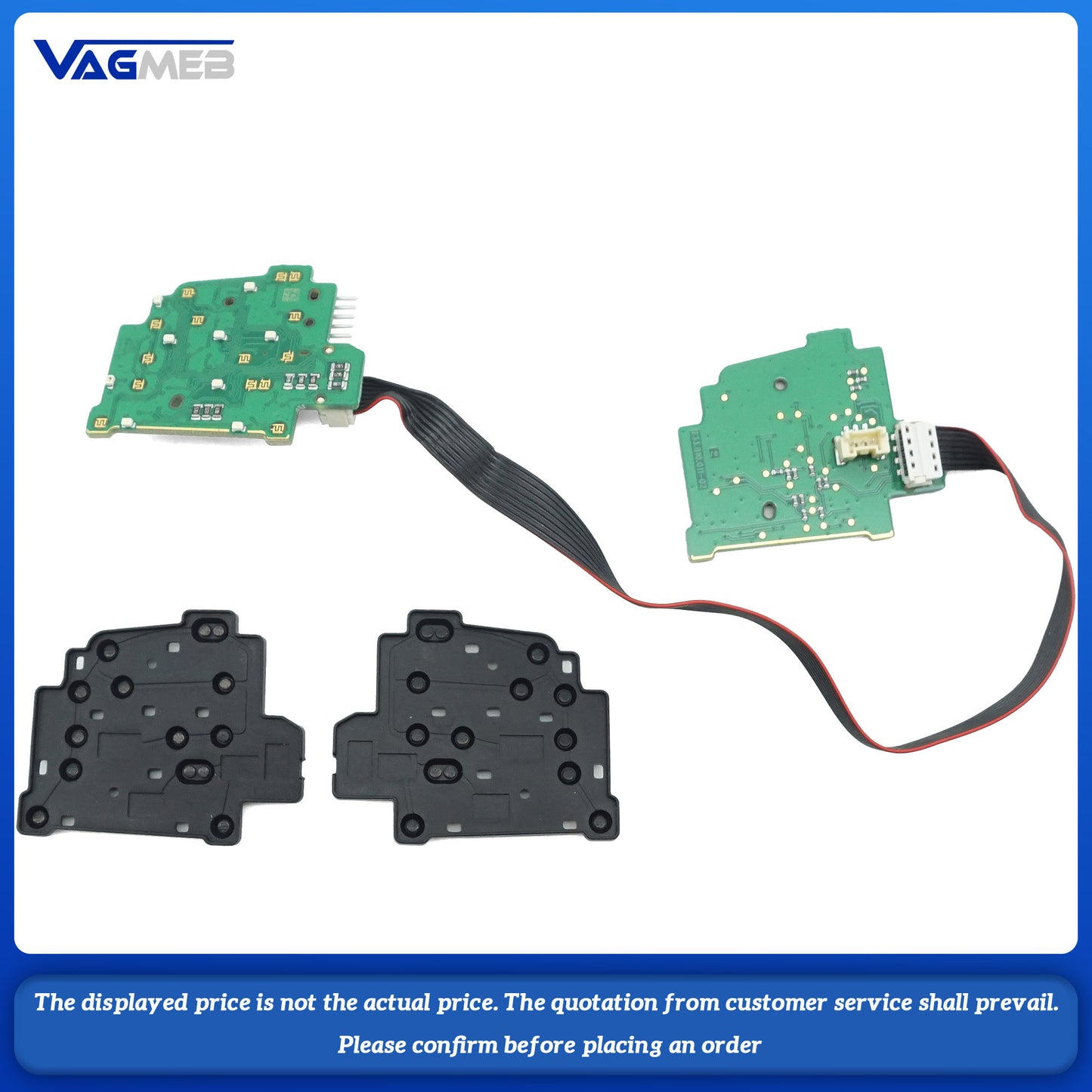 Multifunction Steering Wheel Button Cap Control Button Steering Wheel Button For Golf 7 7.5 For GTD R GTS