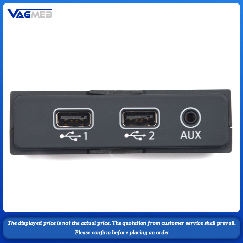 For Audi A4 B9 A5 B9 Q5 MIB2 Carplay Switch smart phone USB interface CarPlay USB AUX IN Plug Cable 8W0 035 724