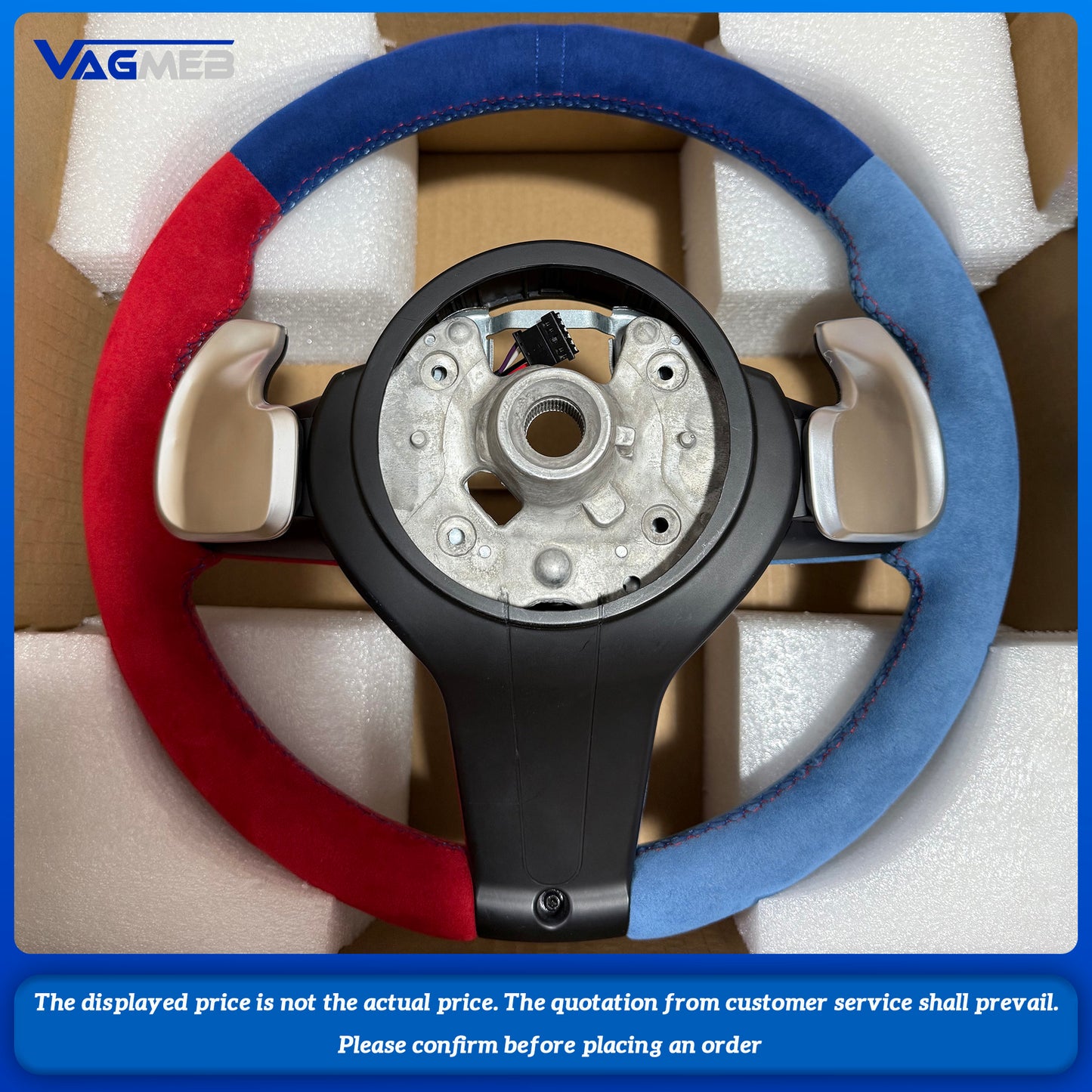 Wide Paddle M Sport Volante Lekrad Steering Wheel for BMW F10 F30 F20 F21 F22 F23 F31 F32 F33 F34 F36 F15 F16 F25 F26 F11 F06