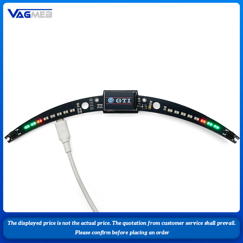 Universal Car LED Display Steering Wheel Kit For VW