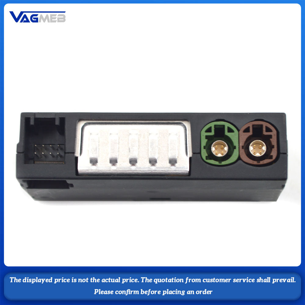 For Audi A4 B9 A5 B9 Q5 MIB2 Carplay Switch smart phone USB interface CarPlay USB AUX IN Plug Cable 8W0 035 724
