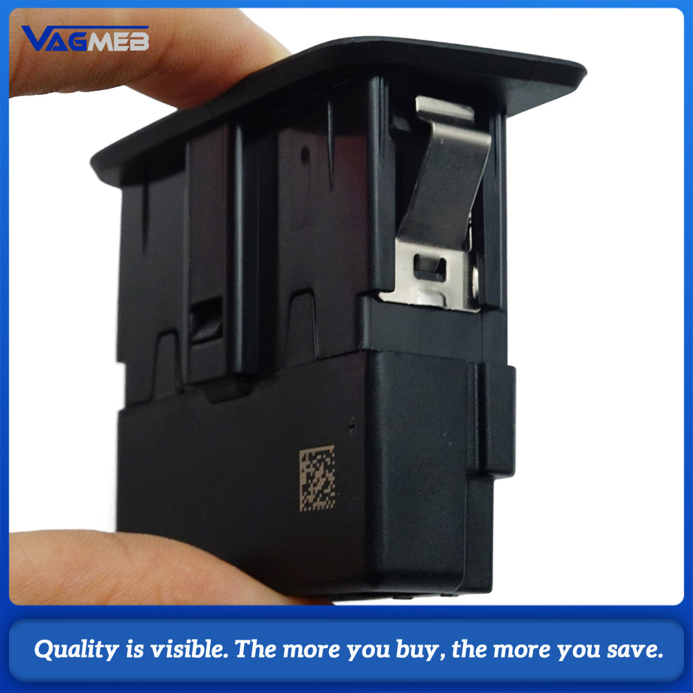 14D 035 954 Dual USB-C Charging Socket For VW ID.3 Passat 2020-2024 Rear Center Console USB Type C Port Module