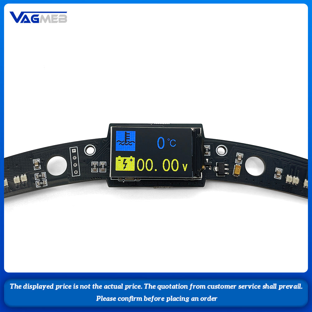 Universal Car LED Display Steering Wheel Kit For VW