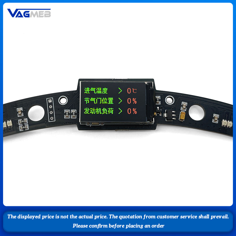 Universal Car LED Display Steering Wheel Kit For VW