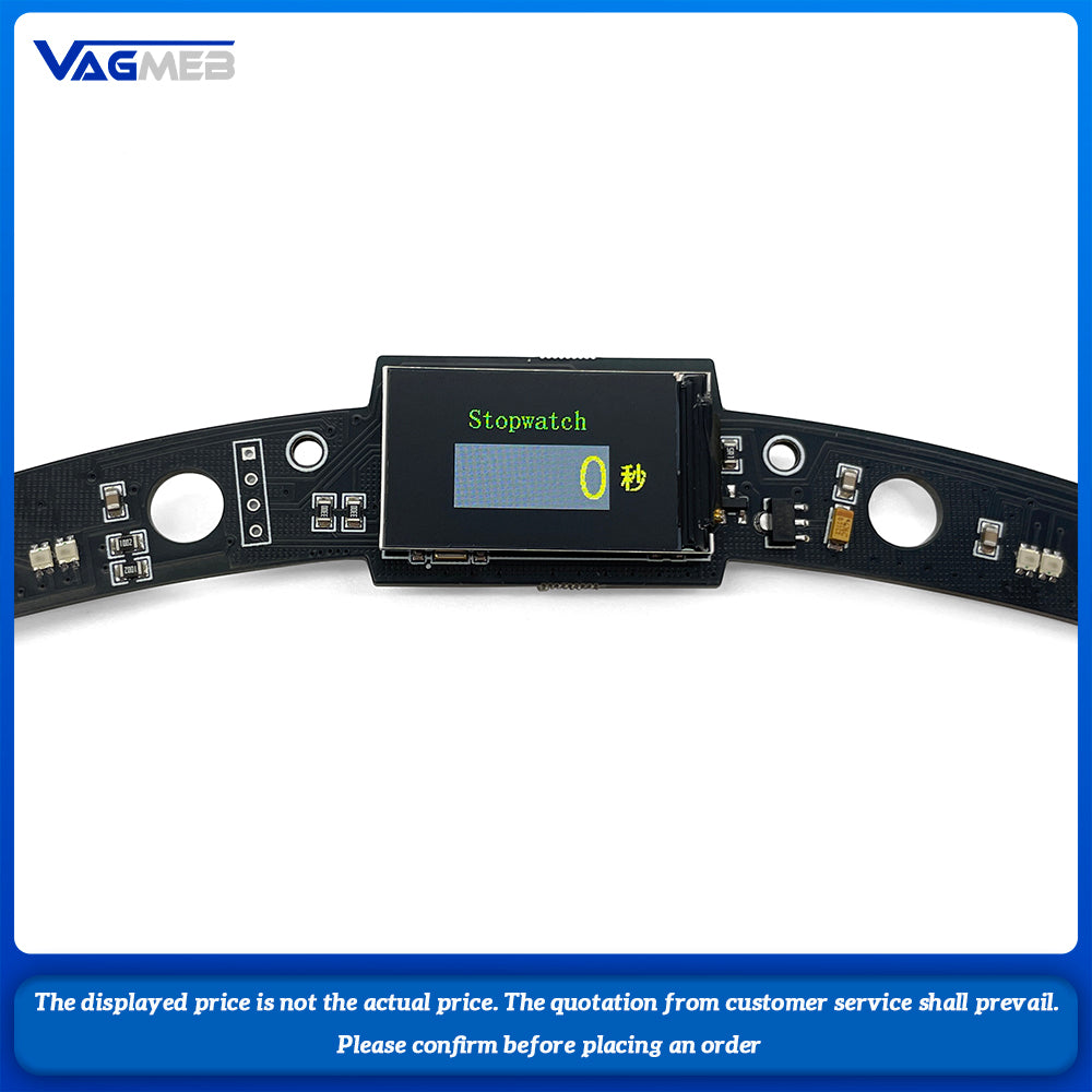 Universal Car LED Display Steering Wheel Kit For VW