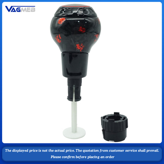 Red forged carbon Shift Knob Electronic Shift Handle For A6 C7 VW Golf MK6 MK7 R GTI Slien
