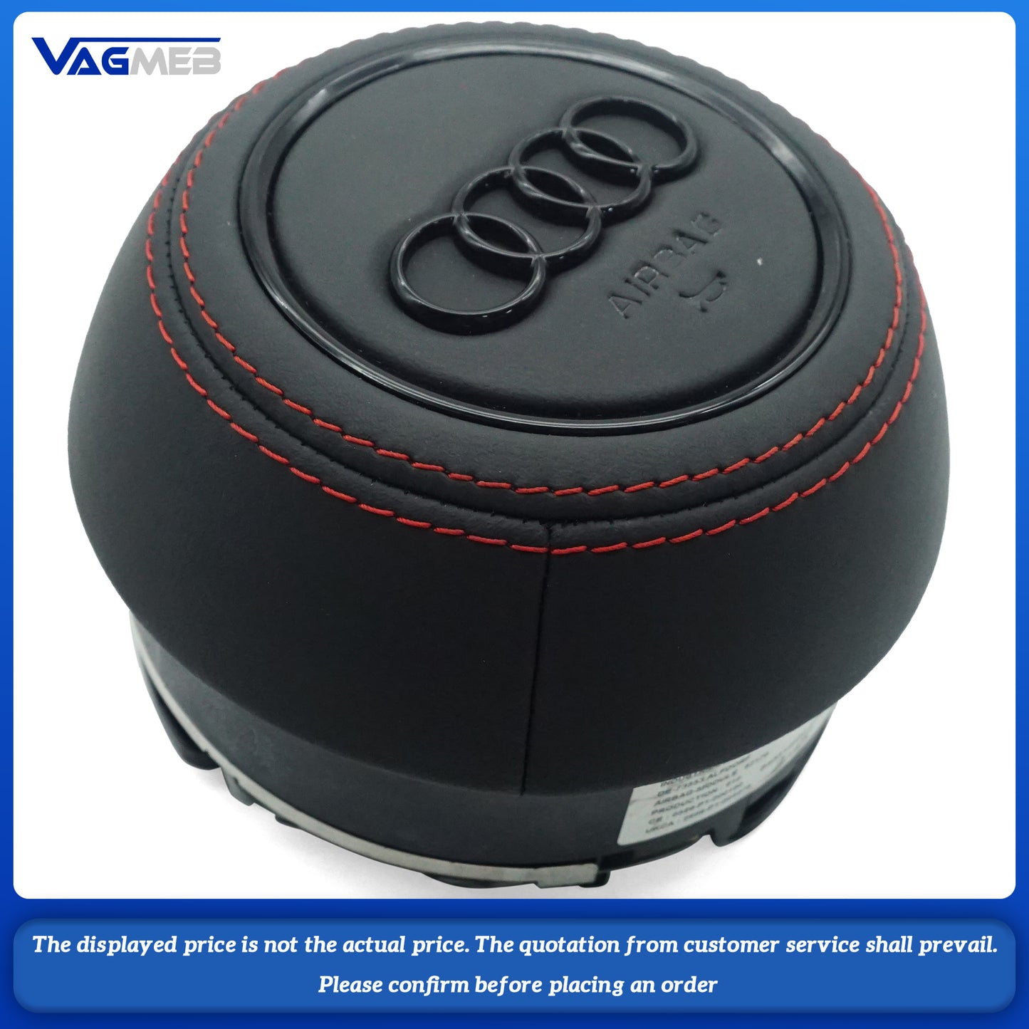 For Audi A4B9 Carbon Fiber Steering Wheel Steering Wheel Assembl