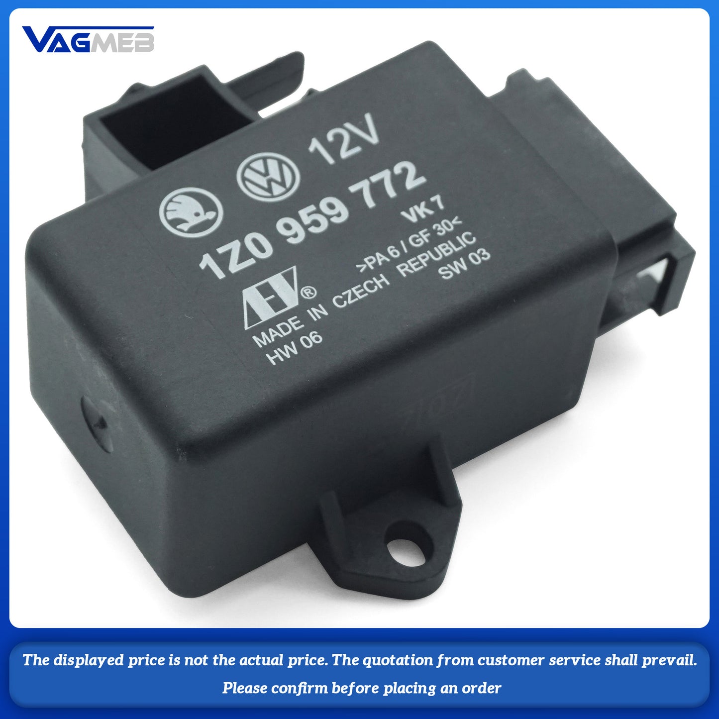A set of front heating pads for VW 2019 Lavida