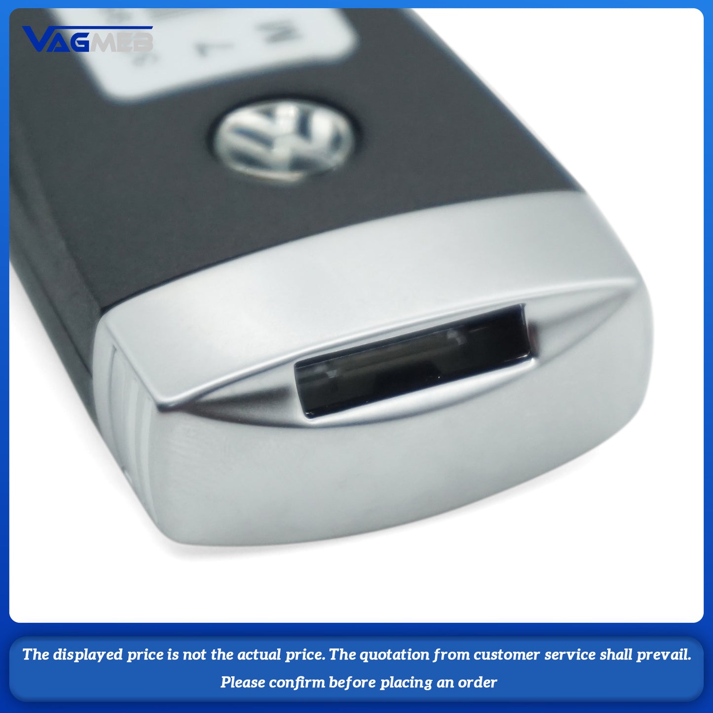 For VW Passat B7 key assembly ID46 434mhz supports keyless