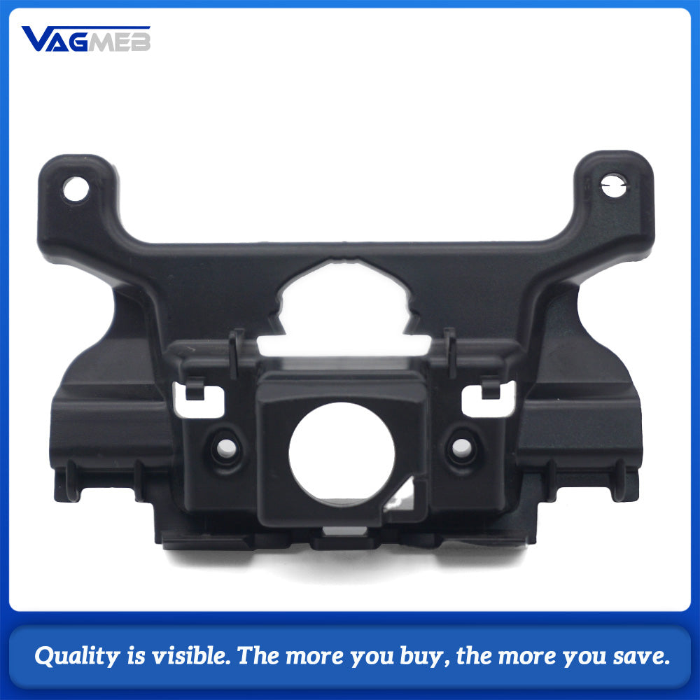 Car Front Grille Camera Bracket Fit For Audi A6L, OEM 4G0853231D & 4G0853140F, Front View Parking Assist Camera Mount Support Holder