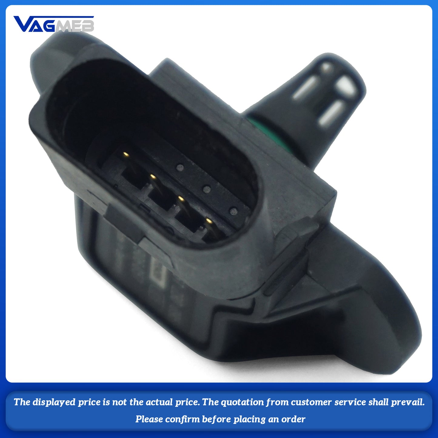 MAP Pressure Sensor 03C 906 051 051F For VW Eos Polo Jetta Golf Passat Bora Touran Audi A3 A4 A6 Q5 Skoda Seat 03C906051 0261230095