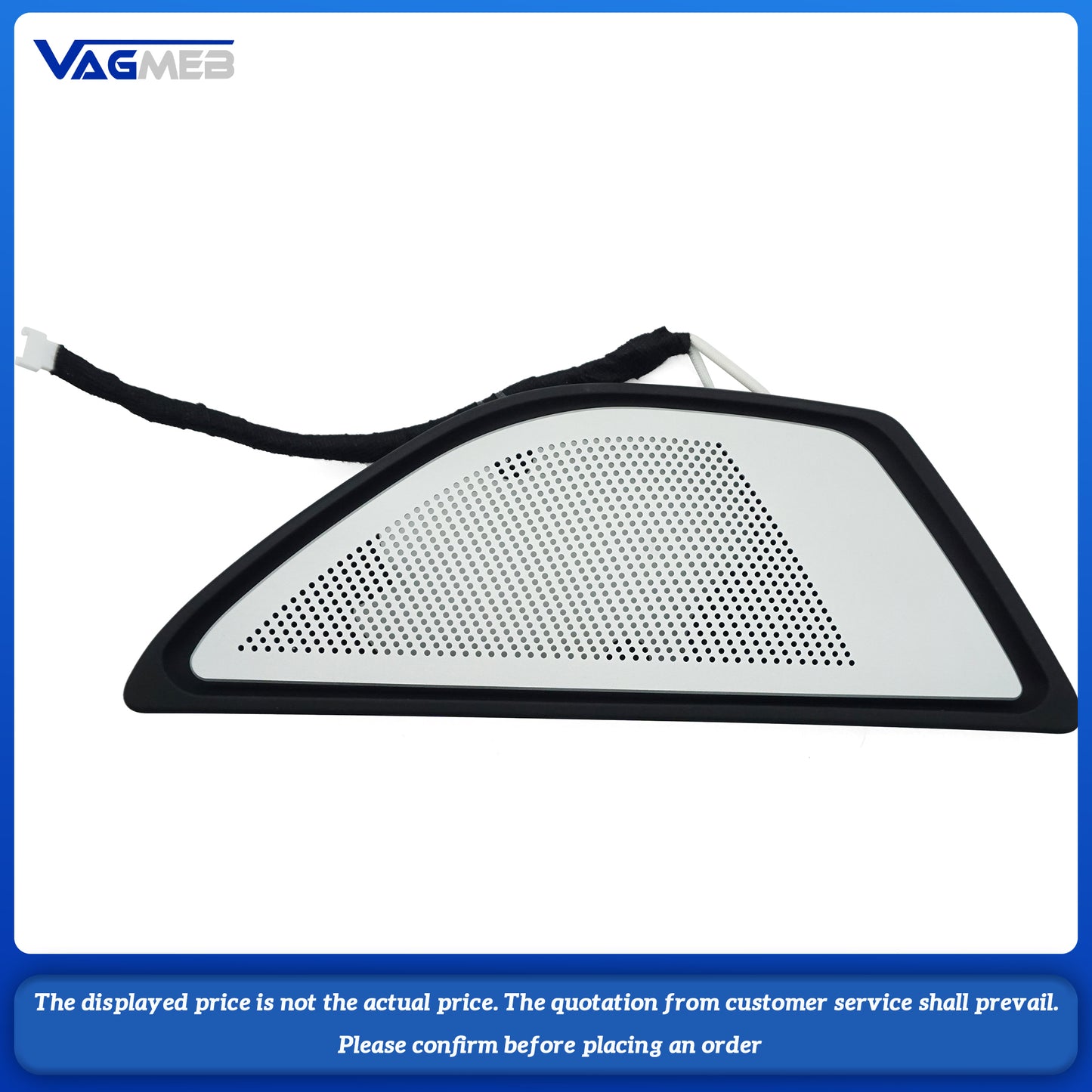 For 2010-2017 BMW 5 Series F10 F11 F18 Horn LED Ambient Light Illuminate Speaker Cover Luminous Tweeter Cover