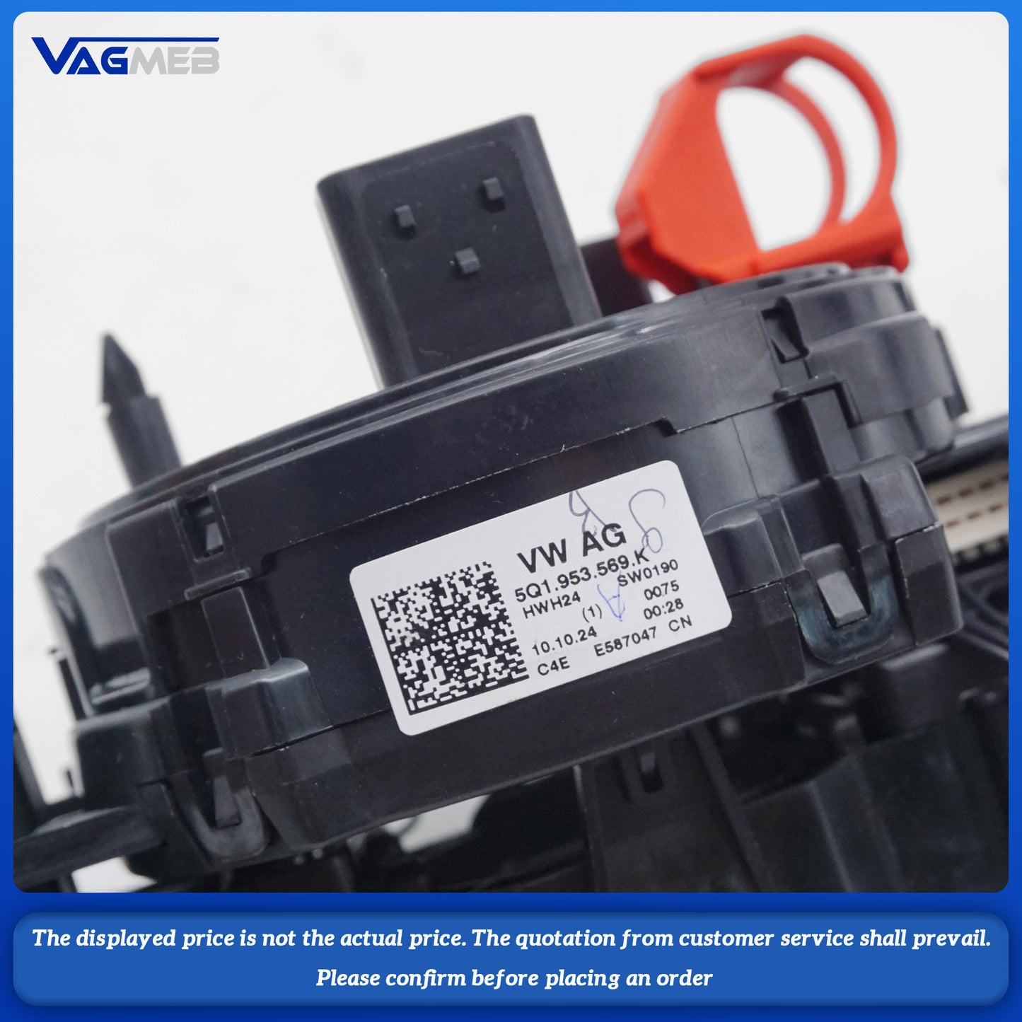 Steering column combination switch multi-function switch suitable For vw 5Q1 953 569 K 5Q1 953 521 AG