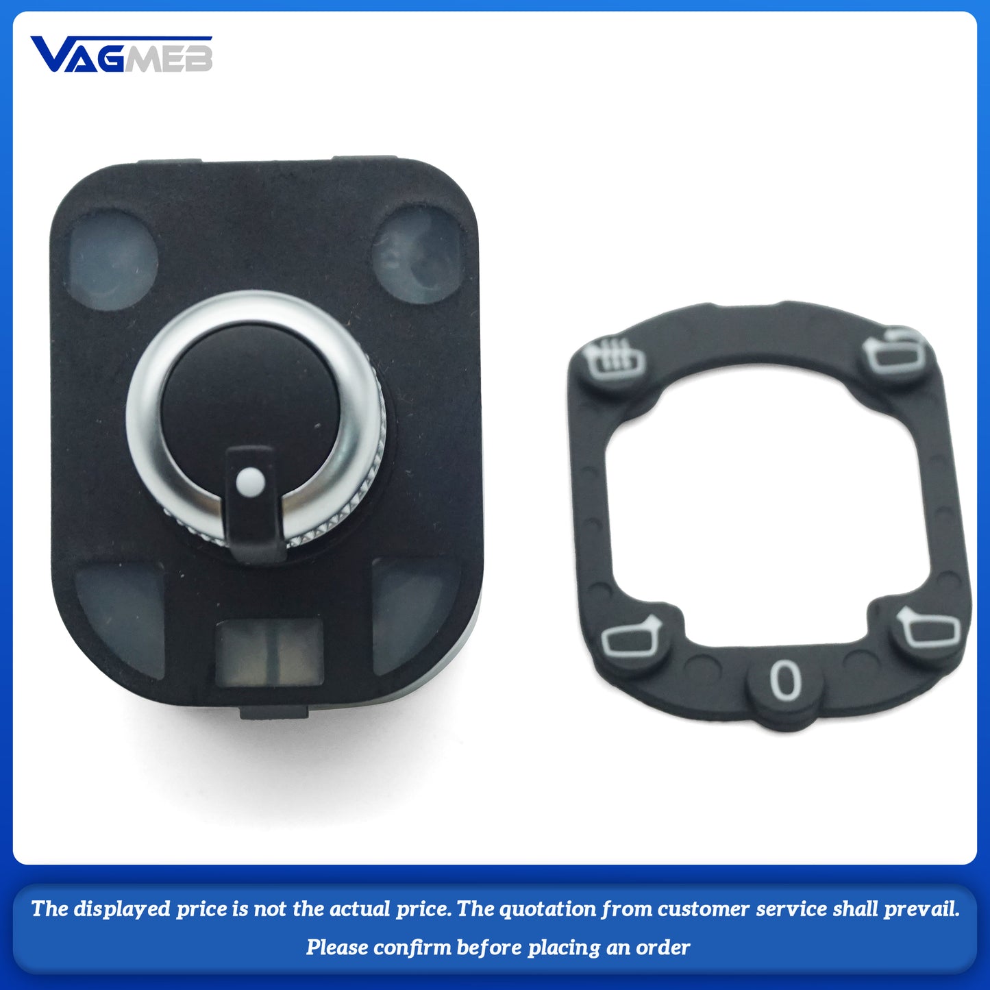 For 2015 Audi A3 8V folding rearview mirror