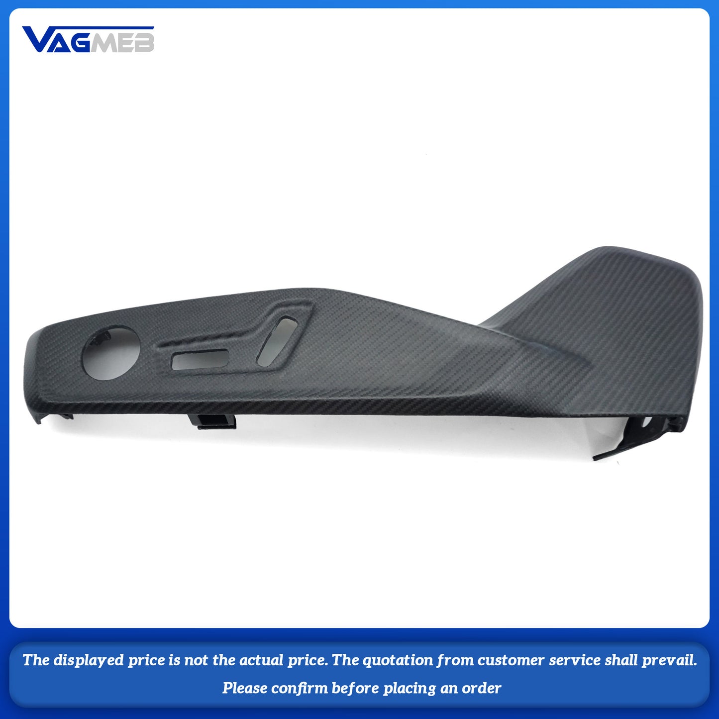 For Audi A6C8 electric seat side trim panel 4K0 881 325D/326D