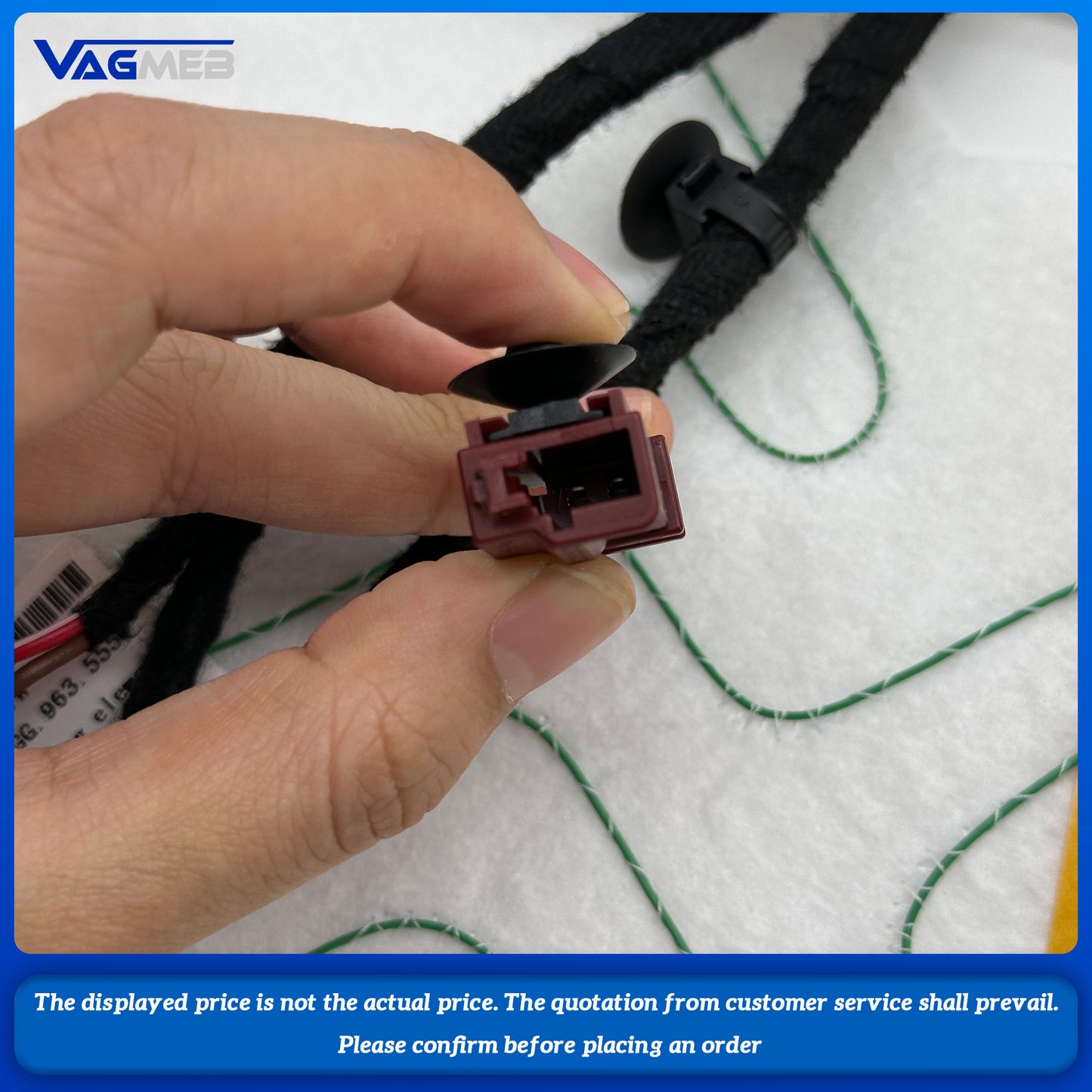 cushion heating and backrest heating For VW Tharu eat cushion heating 2GG 963 555 557