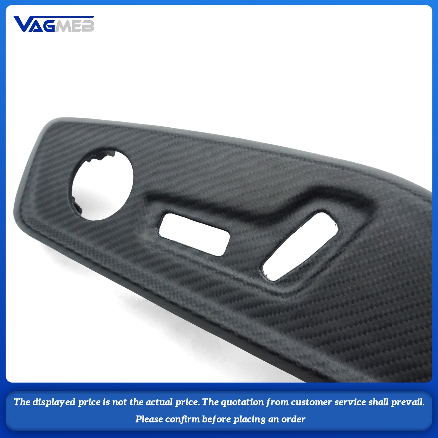 For Audi A6C8 electric seat side trim panel 4K0 881 325D/326D