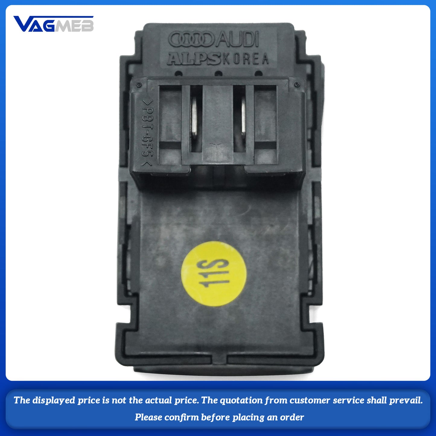Hill Hold Auto Hold Switch And Wire For Audi TT MK3 White backlight button LHD 8S0 927 225 A
