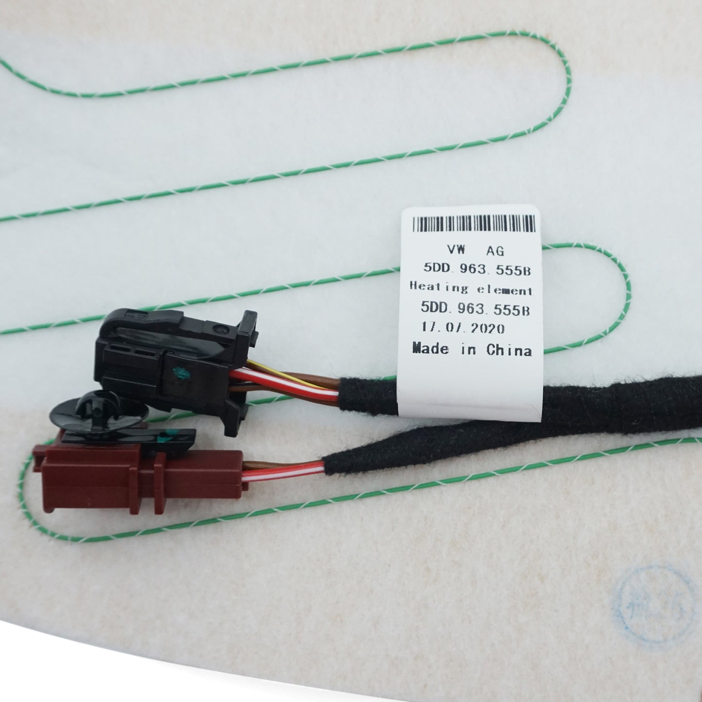 OEM Front driver and passenger seat heating pad back heating package For Skoda Octavia 5DD 963 555B 557B