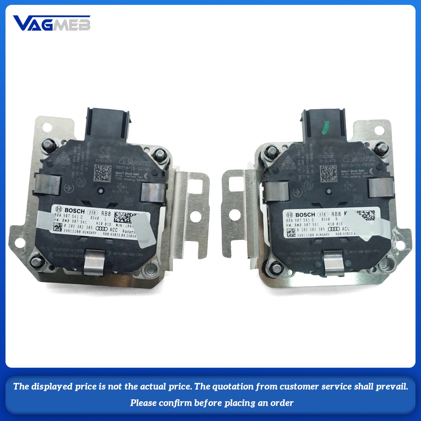 For Audi A4B9 2016 ACC