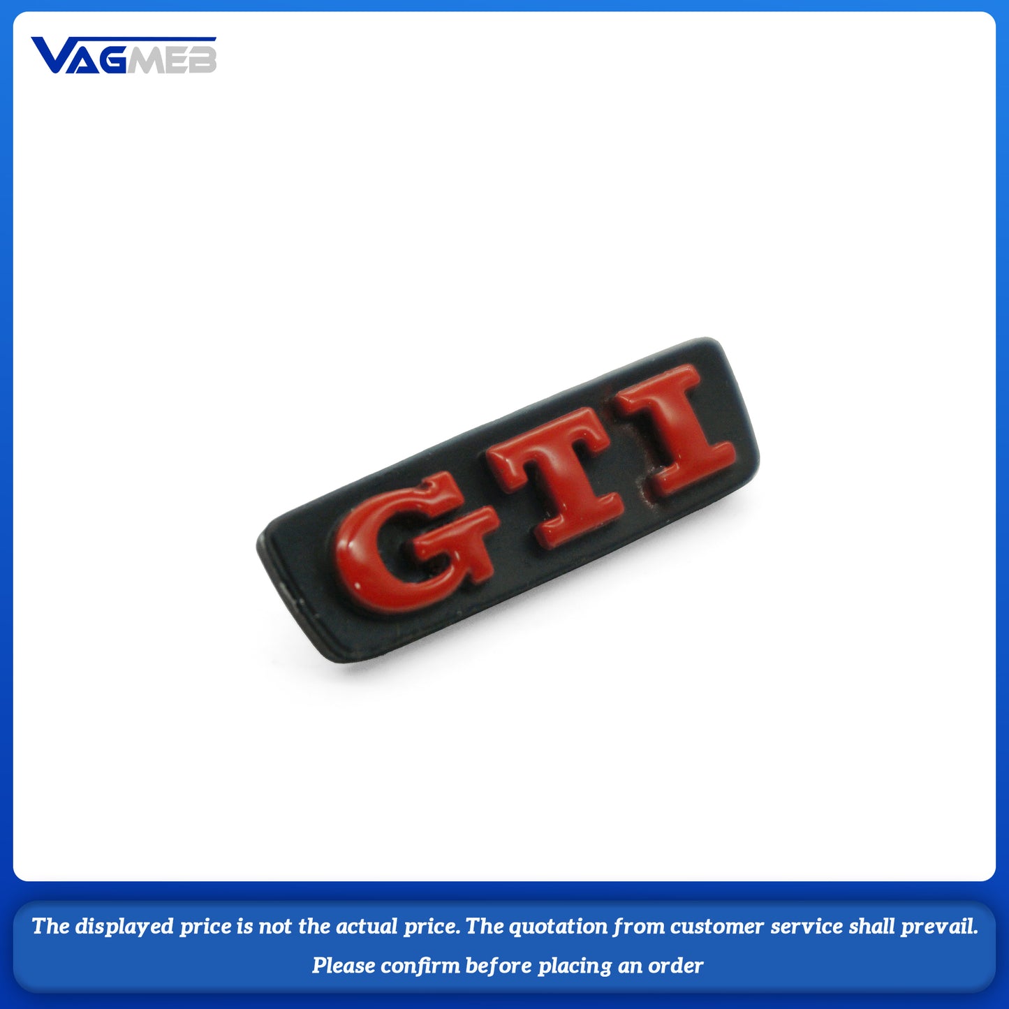 Steering wheel button frame mark GTI LOGO For VW Golf MK7 7.5 GTI GTD GTE R 2013-2020 Polo GTI DSG