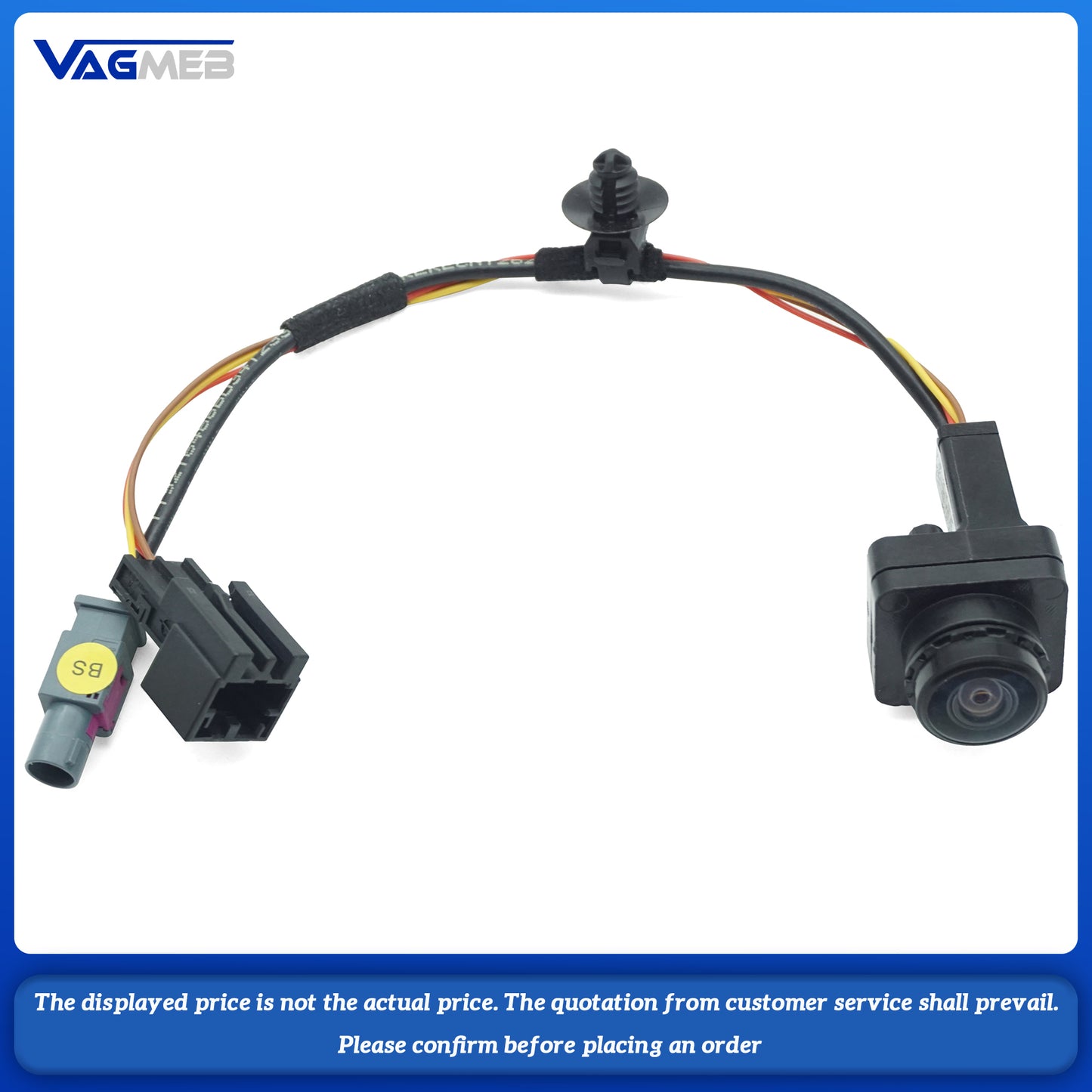 For VW Multivan T5 T6 reverse image rearview camera with static guide line, Car Accessories