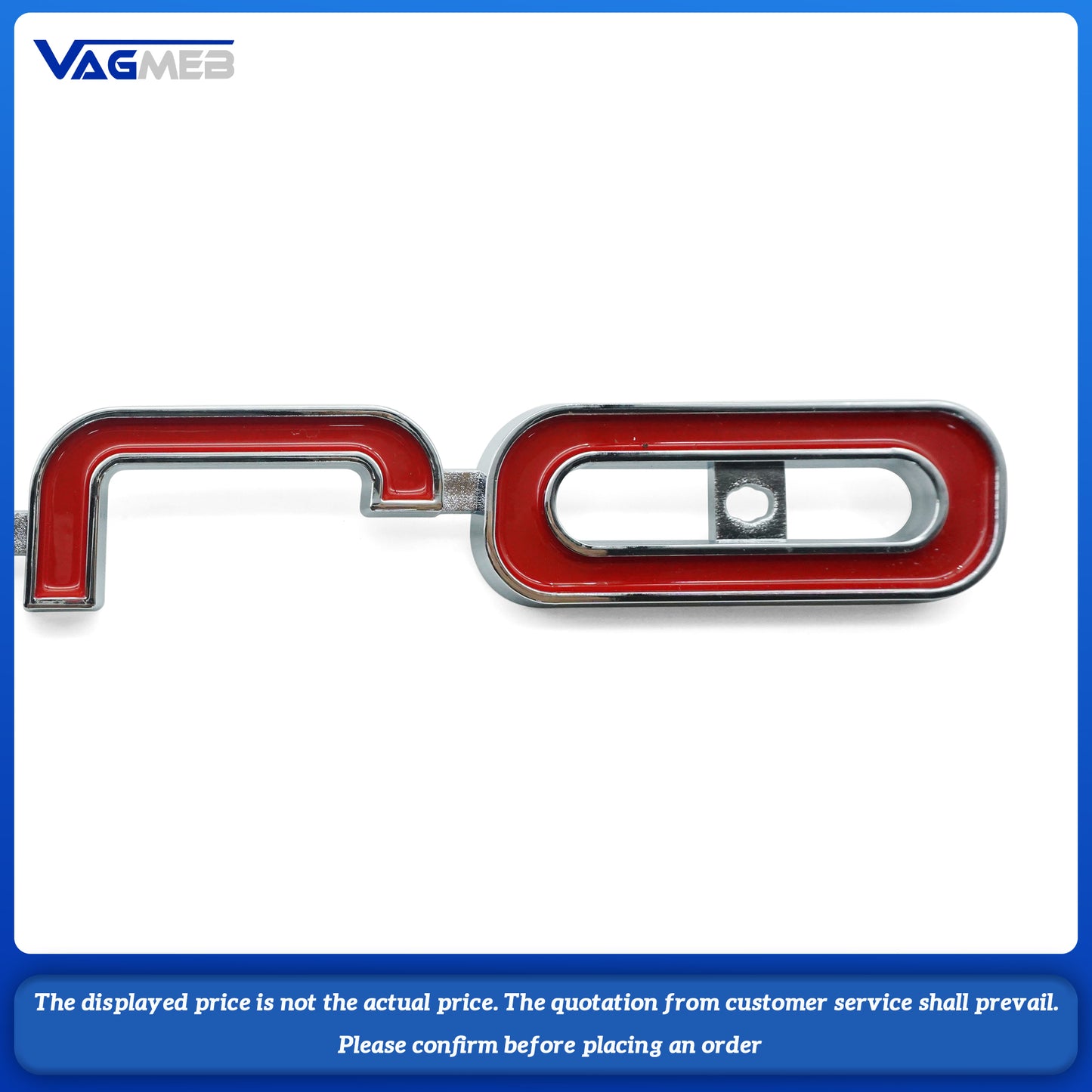 ABS Car Exterior Front Grille Emblem For Audi Quattro Logo A3 A4 A5 A6 A6L A7 A8 Q3 Q5 Q7 S3 S4 S5 RS3 RS4 RS6 Badge Accessories