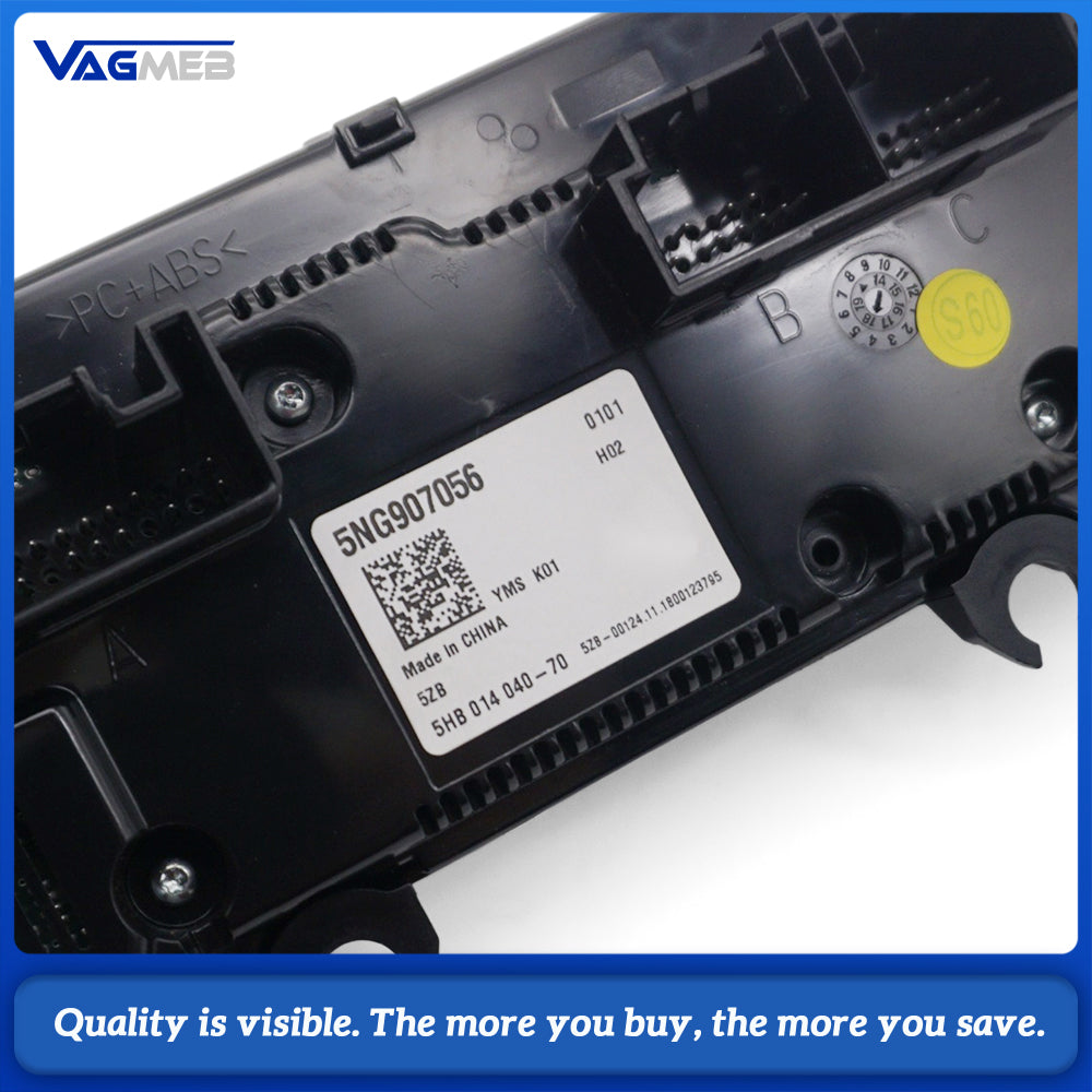 Climate Control Panel OE 5NG907056 For VW Tiguan MK2 AD1 Dual Zone Air Conditioning Control Switch Unit