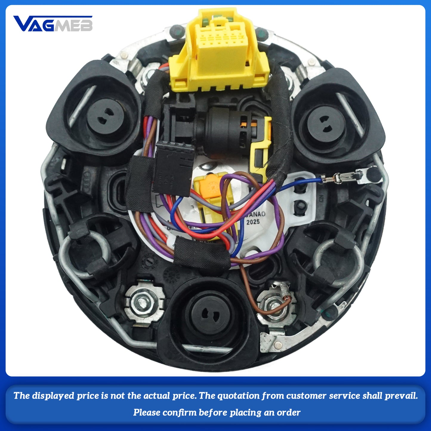 For Audi A4B9 Carbon Fiber Steering Wheel Steering Wheel Assembl