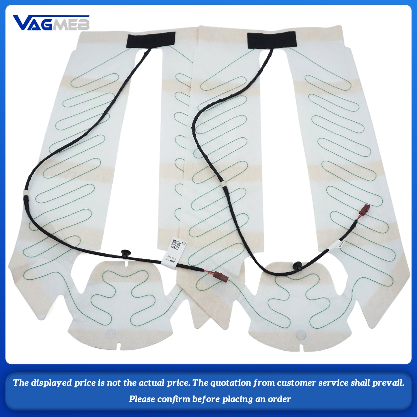 OEM Front driver and passenger seat heating pad back heating package For Skoda Octavia 5DD 963 555B 557B
