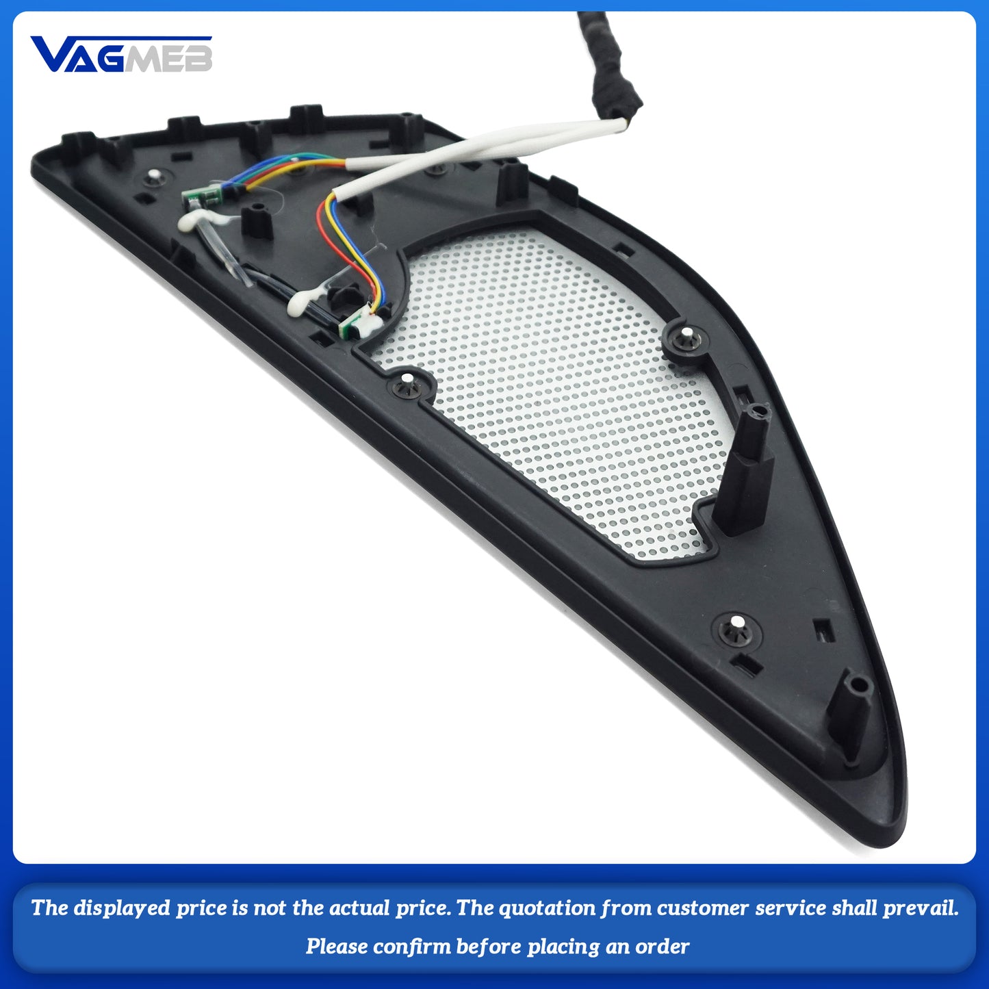 For 2010-2017 BMW 5 Series F10 F11 F18 Horn LED Ambient Light Illuminate Speaker Cover Luminous Tweeter Cover