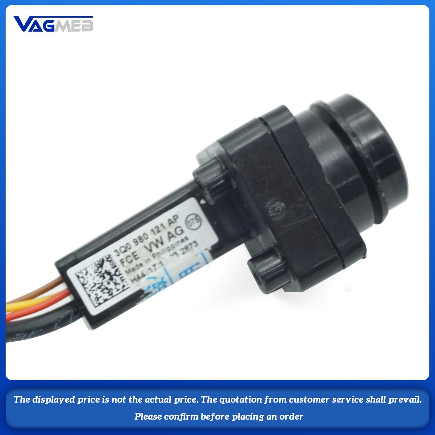 For VW Multivan T5 T6 reverse image rearview camera with static guide line, Car Accessories