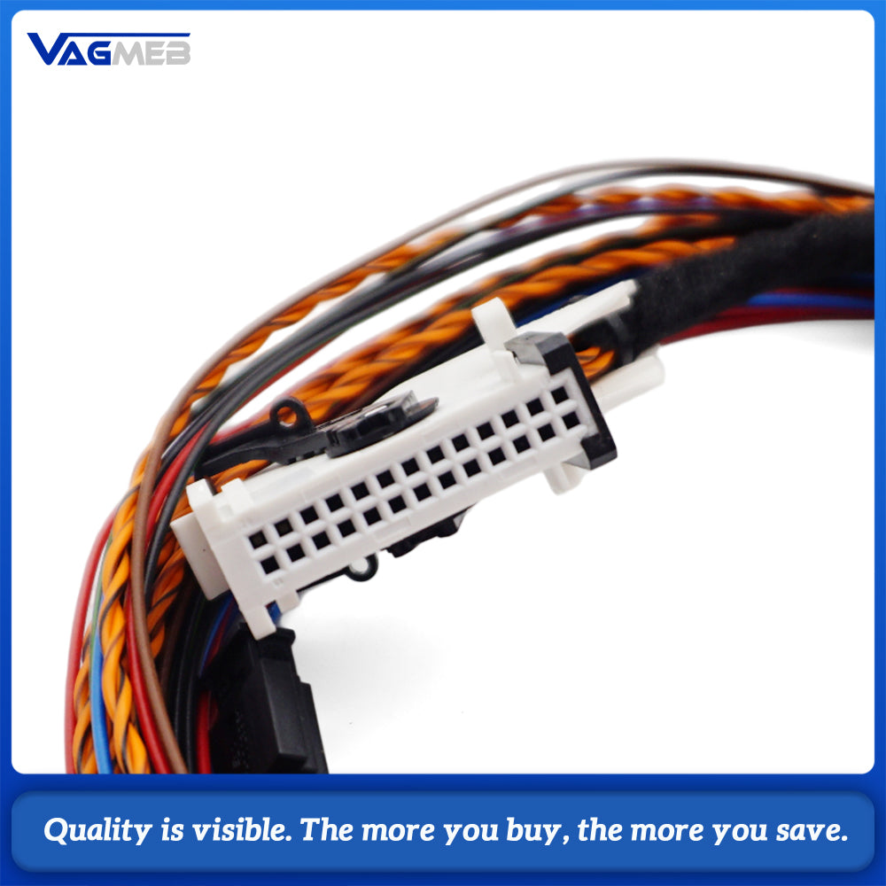 For VW Passat B6 B7 B8 Xenon Headlight Auto Leveling Wiring Harness