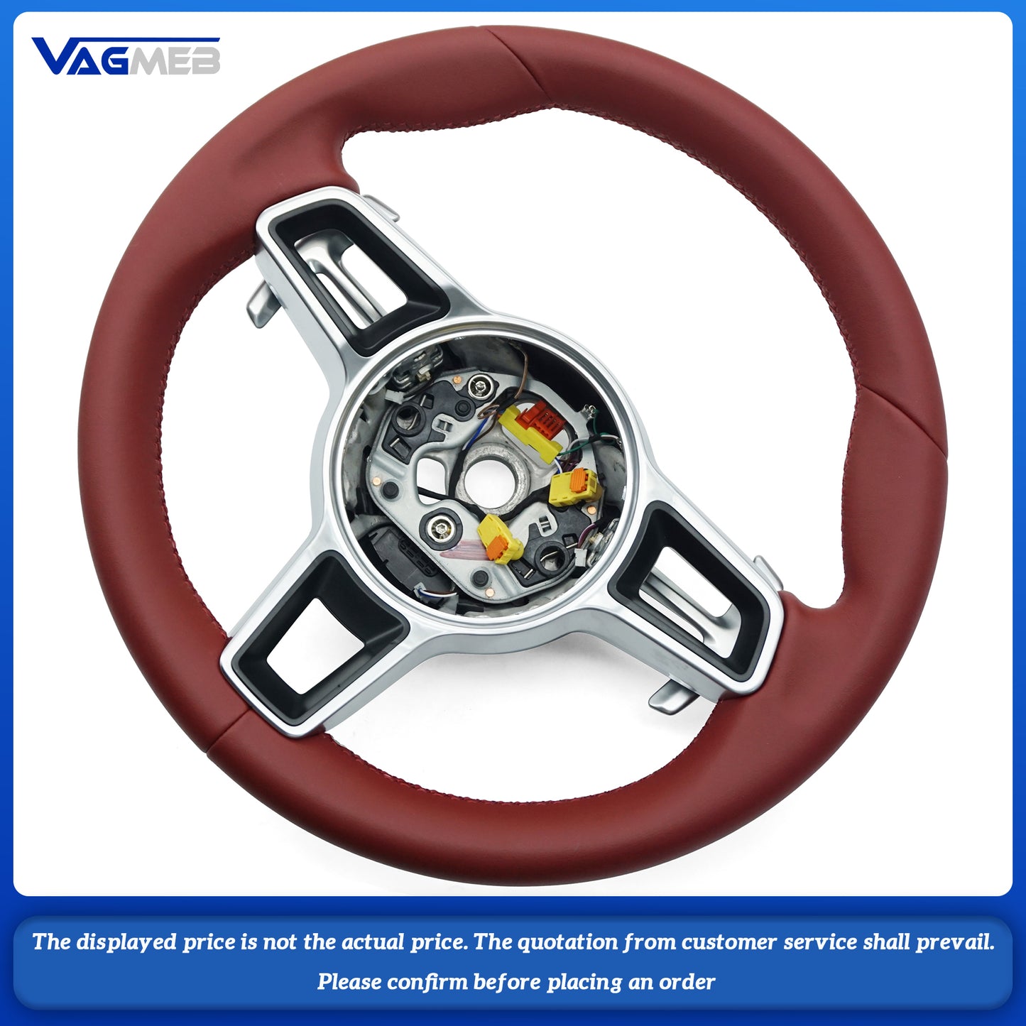 Steering Wheel Fit for Porsche Macan Cayenne Panamera Taycan 718 Cayman 991 992 911 911.2 Carrera GT2 GT2RS GT3 GT3RS GT3 RS GT4