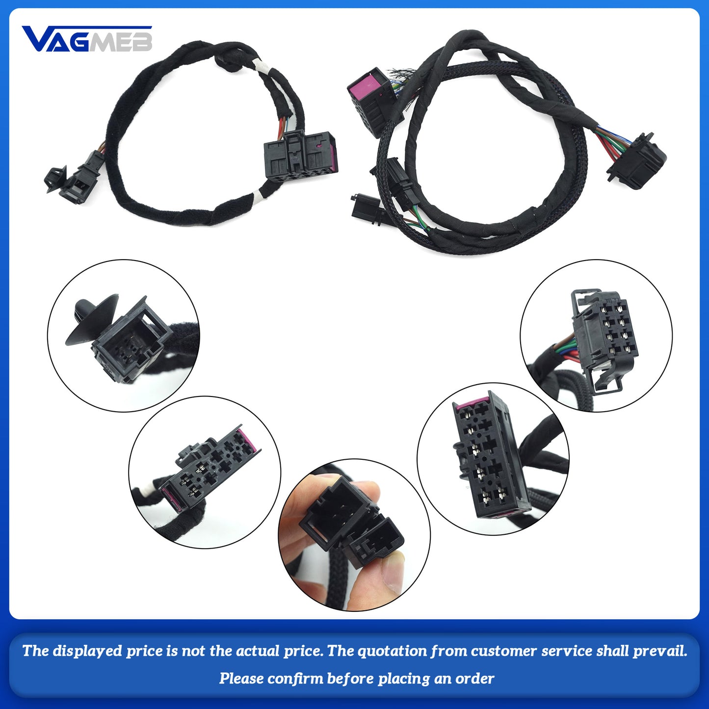 A set of front heating pads for VW 2019 Lavida