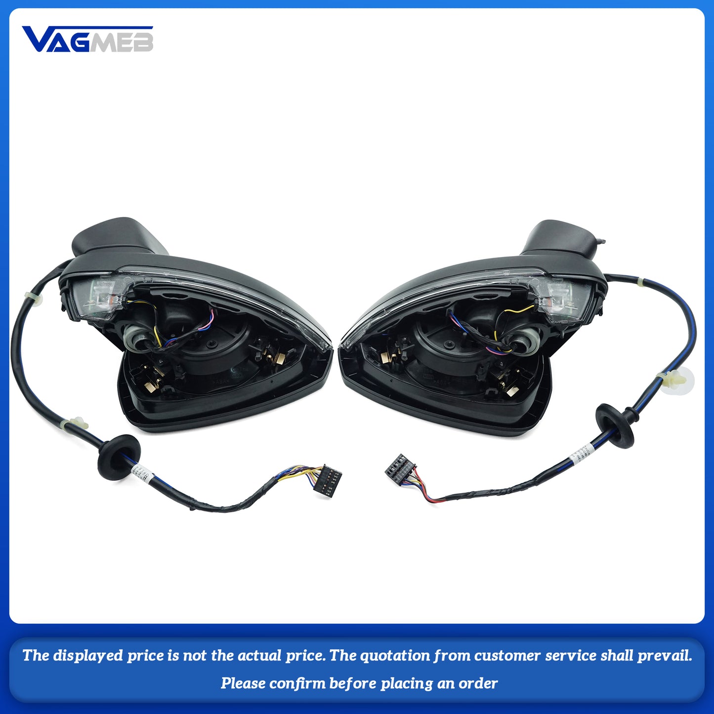 For 2015 Audi A3 8V folding rearview mirror