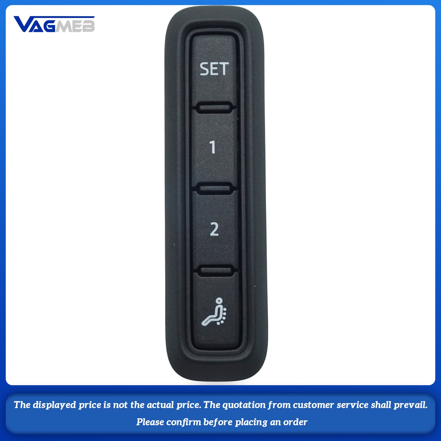 For VW 2019 Passat B8 B8.5 model, a set including driver's seat memory and seat massage function