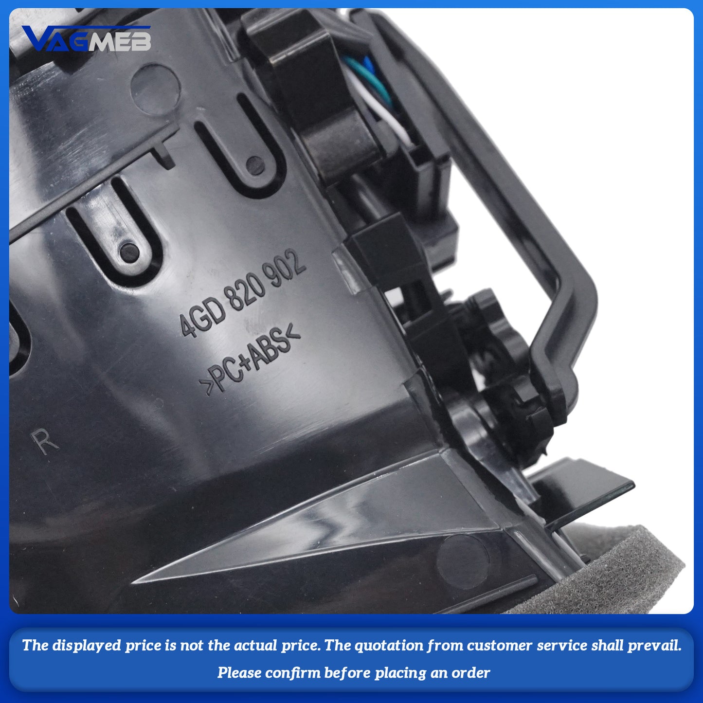For Audi C7 Air Conditioner Air Outlet Air Conditioning Outlet Vent 4G0 820 901 A 4G0 820 902 A