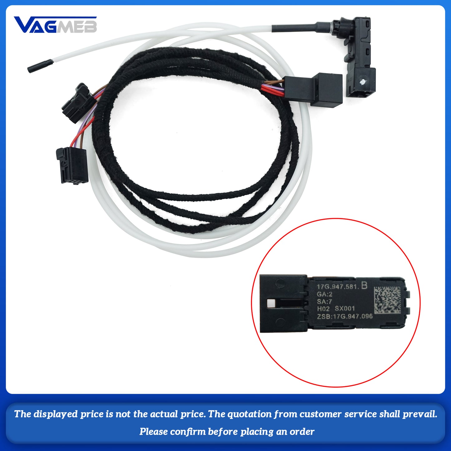 For VW Passat B8 Water cup holder ambient light
