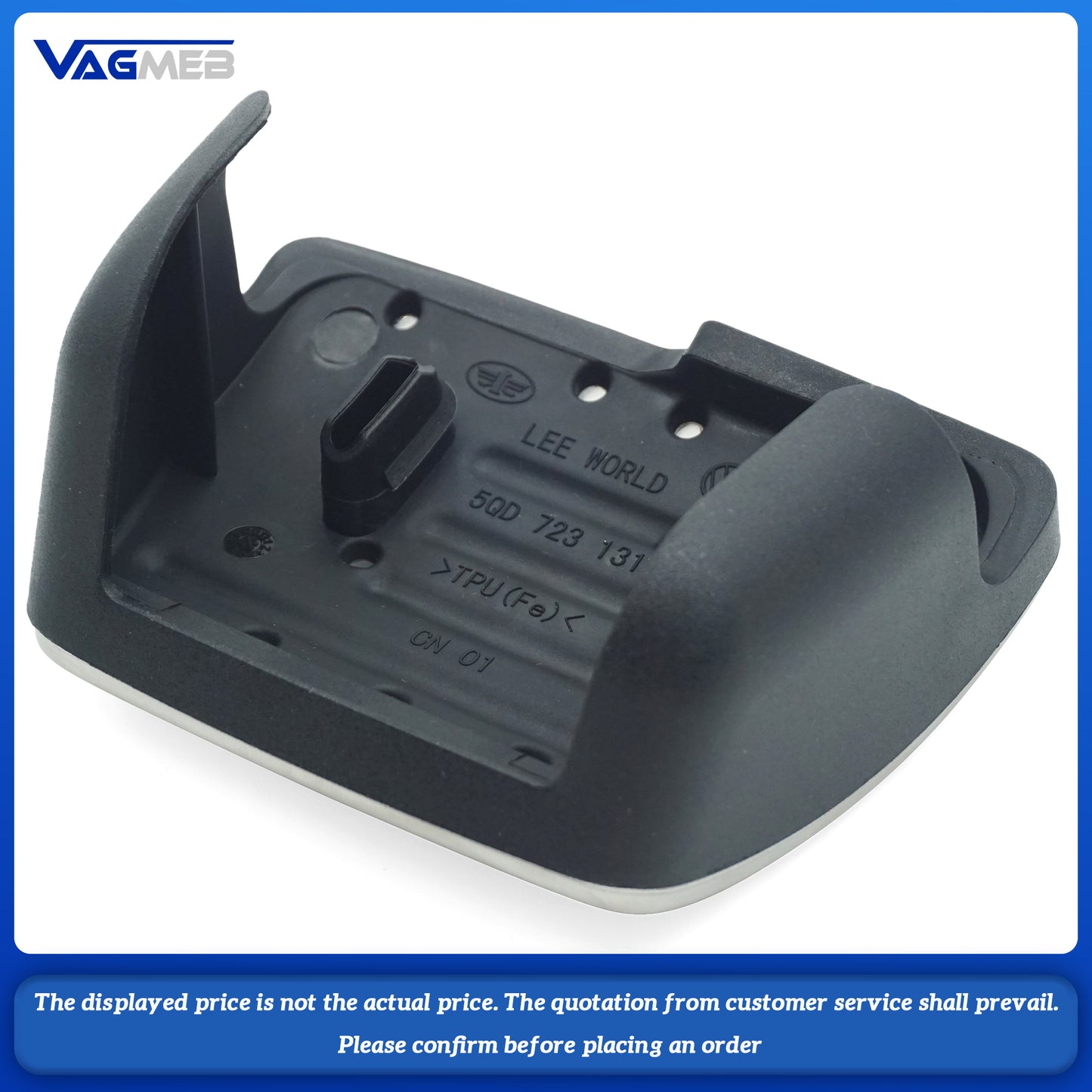Stainless Steel Pedal Cover For VW Golf MK7 MK8 GTi MK7 Polo Passat B8 Audi A3 Q2L Q3