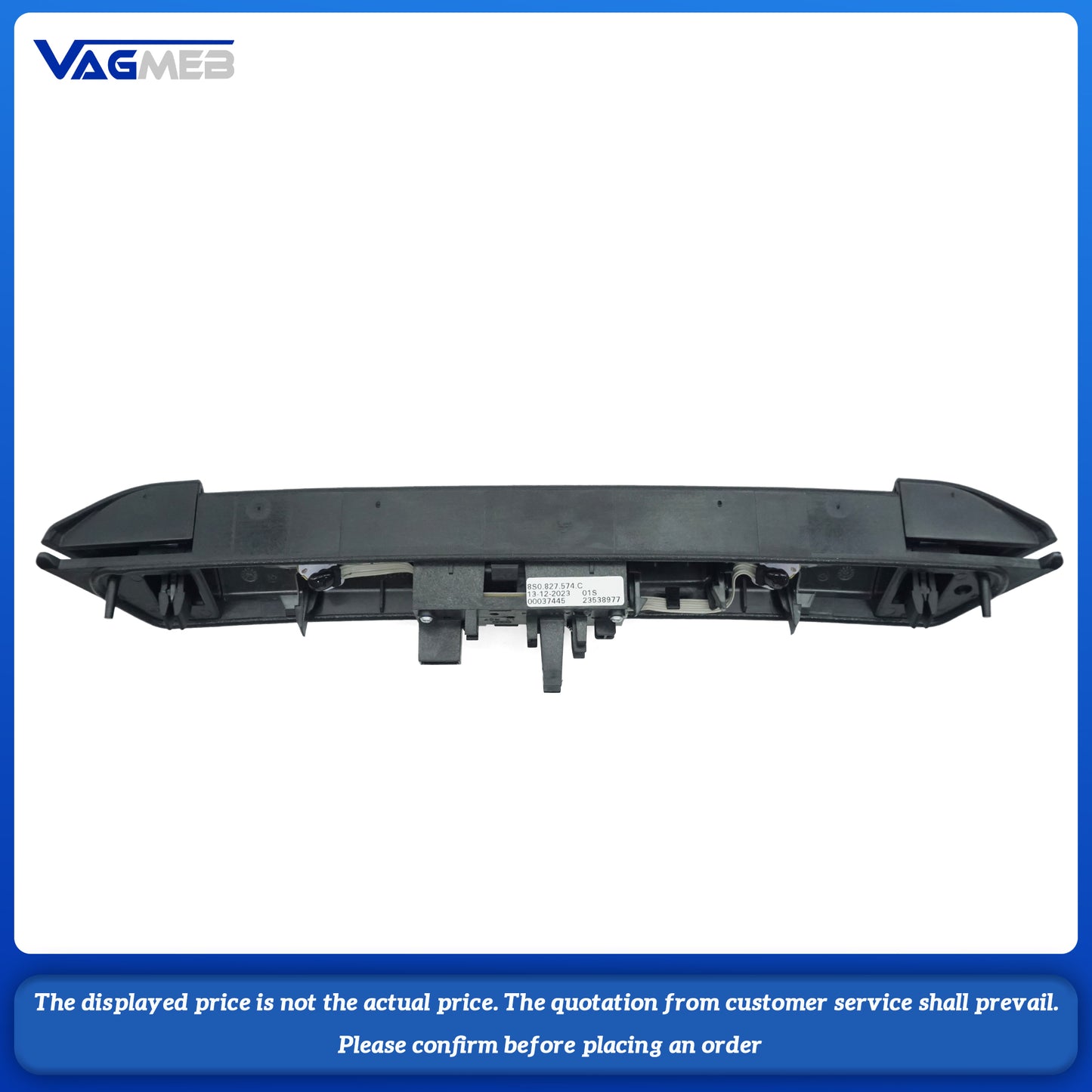 High Quality Tailgate Trunk Lid Door Switch Handle For Audi TT RS 2016 Car Accessories